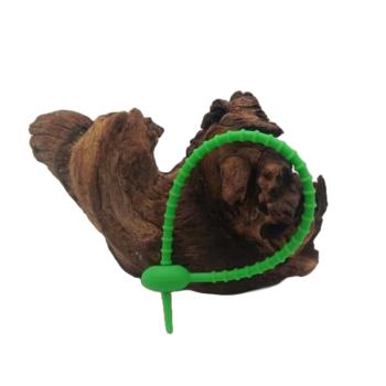 Rutenbänder aus Silikon – 21 cm, 2 Stück, verschiedene Farben