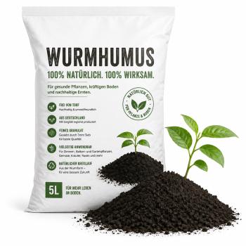 Wurmhumus – 100% natürlich. 100% wirksam