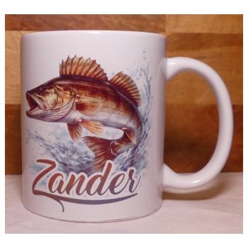 Tasse mit Motiv "Zander"