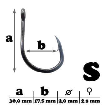 Wallerhaken G.O. – Stabile Angelhaken für kapitale Welse