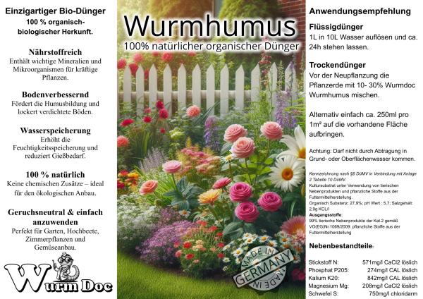 Beet und Stauden Bio Dünger im Eimer | 12 Liter |