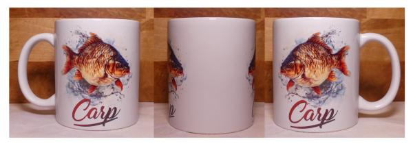 Tasse mit Motiv "Carp"