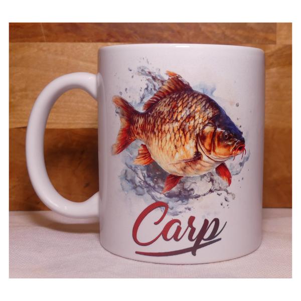 Tasse mit Motiv "Carp"