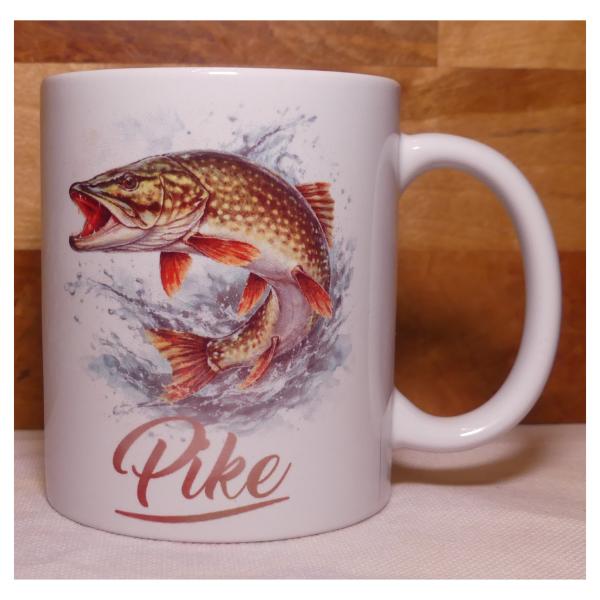 Tasse mit Motiv "Pike"