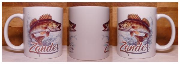 Tasse mit Motiv "Zander"