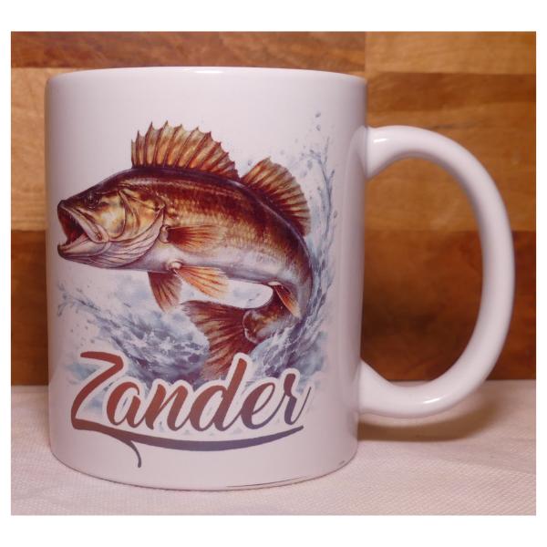 Tasse mit Motiv "Zander"