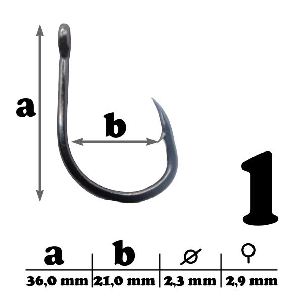 Wallerhaken G.O. – Stabile Angelhaken für kapitale Welse